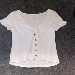 cute American eagle tie top